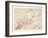 La Pieuvre from Sports & Divertissements, Pub. 1914 (Pochoir Print)-Charles Martin-Framed Giclee Print