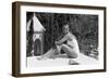 La Piscine by Jacques Deray with Romy Schneider, 1969 (b/w photo)-null-Framed Photo