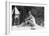 La Piscine by Jacques Deray with Romy Schneider, 1969 (b/w photo)-null-Framed Photo