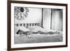 La Piscine by Jacques Deray with Romy Schneider, 1969 (b/w photo)-null-Framed Photo