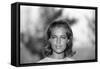 La Piscine by Jacques Deray with Romy Schneider, 1969 (b/w photo)-null-Framed Stretched Canvas