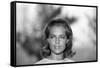 La Piscine by Jacques Deray with Romy Schneider, 1969 (b/w photo)-null-Framed Stretched Canvas