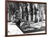 La Piscine by Jacques Deray with Romy Schneider, 1969 (chaise longue by la serie Module 400 by Roge-null-Framed Photo