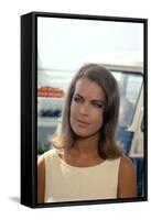 La Piscine by Jacques Deray with Romy Schneider, 1969 (photo)-null-Framed Stretched Canvas