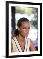 La Piscine by Jacques Deray with Romy Schneider, 1969 (photo)-null-Framed Photo