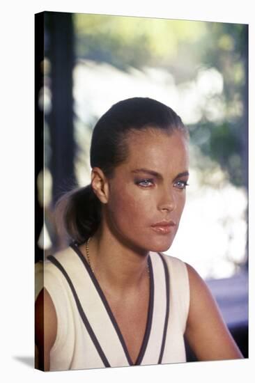 La Piscine by Jacques Deray with Romy Schneider, 1969 (photo)-null-Stretched Canvas