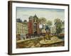 La Place a Montmartre-Elisee Maclet-Framed Giclee Print