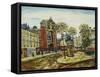 La Place a Montmartre-Elisee Maclet-Framed Stretched Canvas