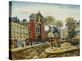 La Place a Montmartre-Elisee Maclet-Stretched Canvas