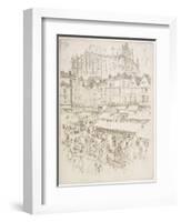 La Place, Beauvois, 1907-Joseph Pennell-Framed Giclee Print