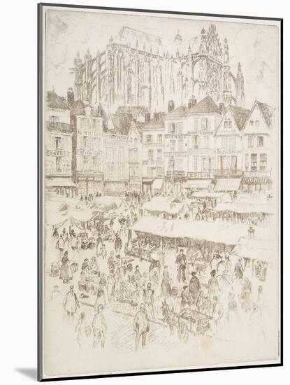 La Place, Beauvois, 1907-Joseph Pennell-Mounted Giclee Print