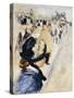 La Place Clichy, circa 1880-Pierre-Auguste Renoir-Stretched Canvas