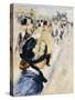 La Place Clichy, circa 1880-Pierre-Auguste Renoir-Stretched Canvas