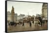 La place Clichy en 1896-Edmond Grandjean-Framed Stretched Canvas