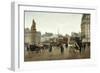 La place Clichy en 1896-Edmond Grandjean-Framed Giclee Print