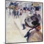 La Place Clichy-Pierre-Auguste Renoir-Mounted Art Print