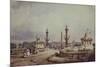 La Place de la Concorde entre 1836 et 1838-William Wyld-Mounted Giclee Print