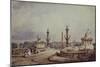 La Place de la Concorde entre 1836 et 1838-William Wyld-Mounted Giclee Print