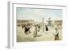 La Place De La Concorde (Oil on Board)-Vicente De Paredes-Framed Giclee Print