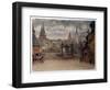 La Place Des Strelets - Decor Pour L'opera  La Khovanchtchina  De Modeste Moussorgski (1839-1881) --Apollinari Mikhailovich Vasnetsov-Framed Giclee Print