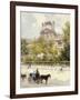 La Place Du Louvre, 1902-Louis Beraud-Framed Giclee Print