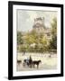 La Place Du Louvre, 1902-Louis Beraud-Framed Giclee Print