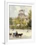 La Place du Louvre-Louis Beraud-Framed Giclee Print