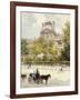 La Place du Louvre-Louis Beraud-Framed Giclee Print