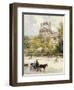 La Place du Louvre-Louis Beraud-Framed Premium Giclee Print