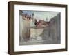 La Place Du Molard, Geneva-Richard Parkes Bonington-Framed Giclee Print
