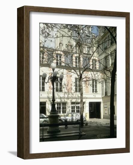 La place Fürstenberg : musée Delacroix-null-Framed Giclee Print