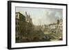 La Place Navone à Rome-Giovanni Pannini-Framed Giclee Print