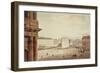 La place Saint-Sulpice en 1832, Paris (VIème arr.), 1832-F. Bruzard-Framed Giclee Print