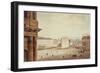 La place Saint-Sulpice en 1832, Paris (VIème arr.), 1832-F. Bruzard-Framed Giclee Print