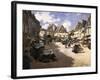 La place Terre-au-Duc à Quimper-Fernand Le Gout-Gérard-Framed Giclee Print