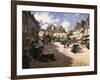 La place Terre-au-Duc à Quimper-Fernand Le Gout-Gérard-Framed Giclee Print