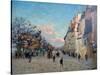 La Place Valhubert, Paris, C1860-1927-Armand Guillaumin-Stretched Canvas