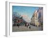 La Place Valhubert, Paris, C1860-1927-Armand Guillaumin-Framed Giclee Print