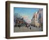 La Place Valhubert, Paris, C1860-1927-Armand Guillaumin-Framed Giclee Print