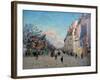 La Place Valhubert, Paris, C1860-1927-Armand Guillaumin-Framed Giclee Print