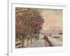 La Place Valhubert-Jean-Baptiste-Armand Guillaumin-Framed Giclee Print