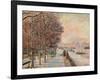 La Place Valhubert-Jean-Baptiste-Armand Guillaumin-Framed Giclee Print