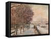 La Place Valhubert-Jean-Baptiste-Armand Guillaumin-Framed Stretched Canvas