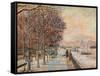 La Place Valhubert-Jean-Baptiste-Armand Guillaumin-Framed Stretched Canvas