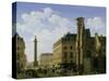 La Place Vendome, 1808-Etienne Bouhot-Stretched Canvas