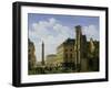 La Place Vendome, 1808-Etienne Bouhot-Framed Giclee Print