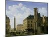 La Place Vendome, 1808-Etienne Bouhot-Mounted Giclee Print