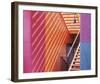 La Placita Staircase-Tom Mackie-Framed Giclee Print