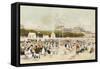 La Plage a Deauville-Luigi Loir-Framed Stretched Canvas