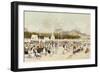 La Plage a Deauville-Luigi Loir-Framed Premium Giclee Print